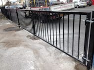 Metal Double Railing Gates Eccles